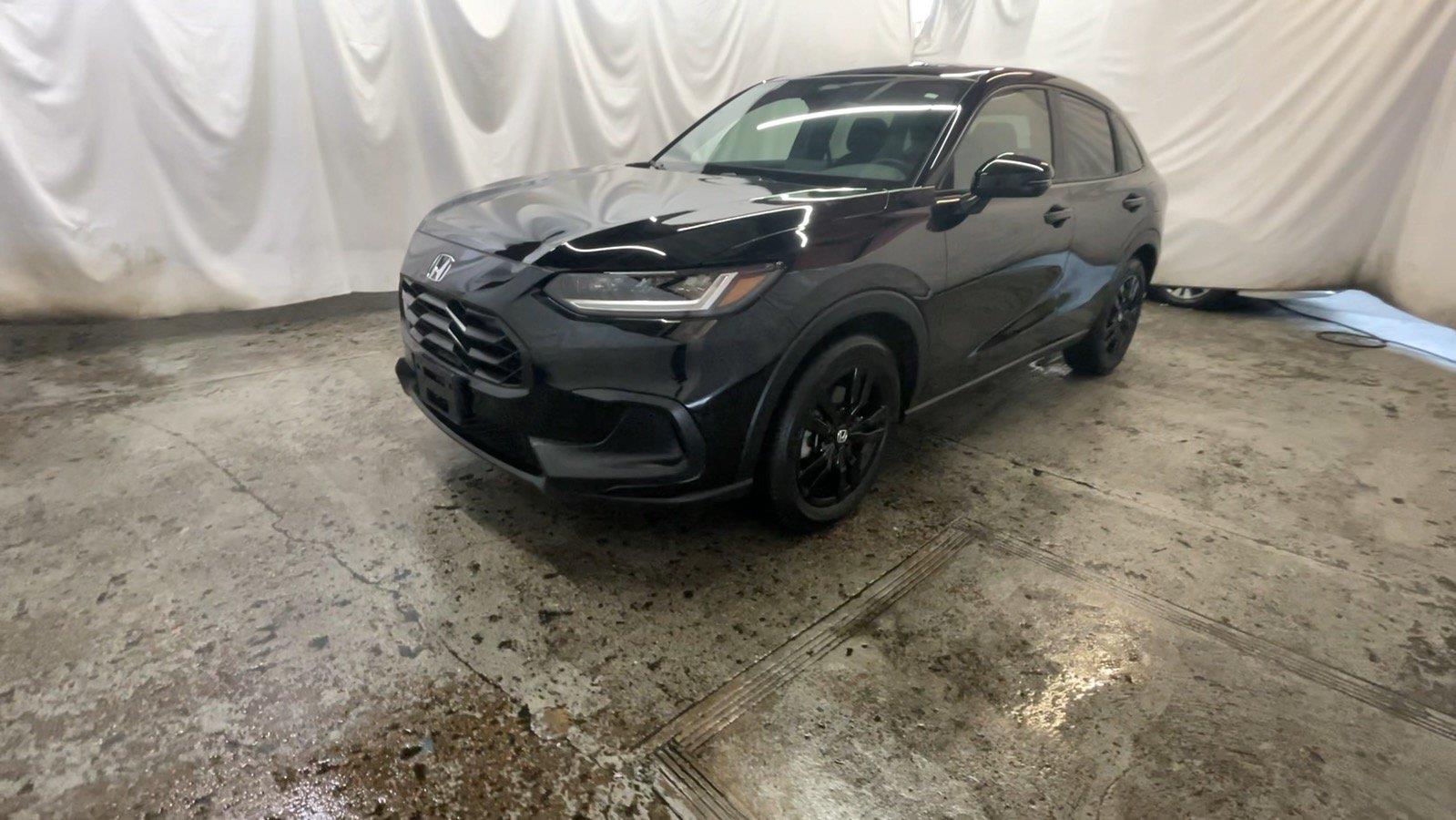 2026 Honda HR-V Sport - Crystal Black Pearl exterior view 15