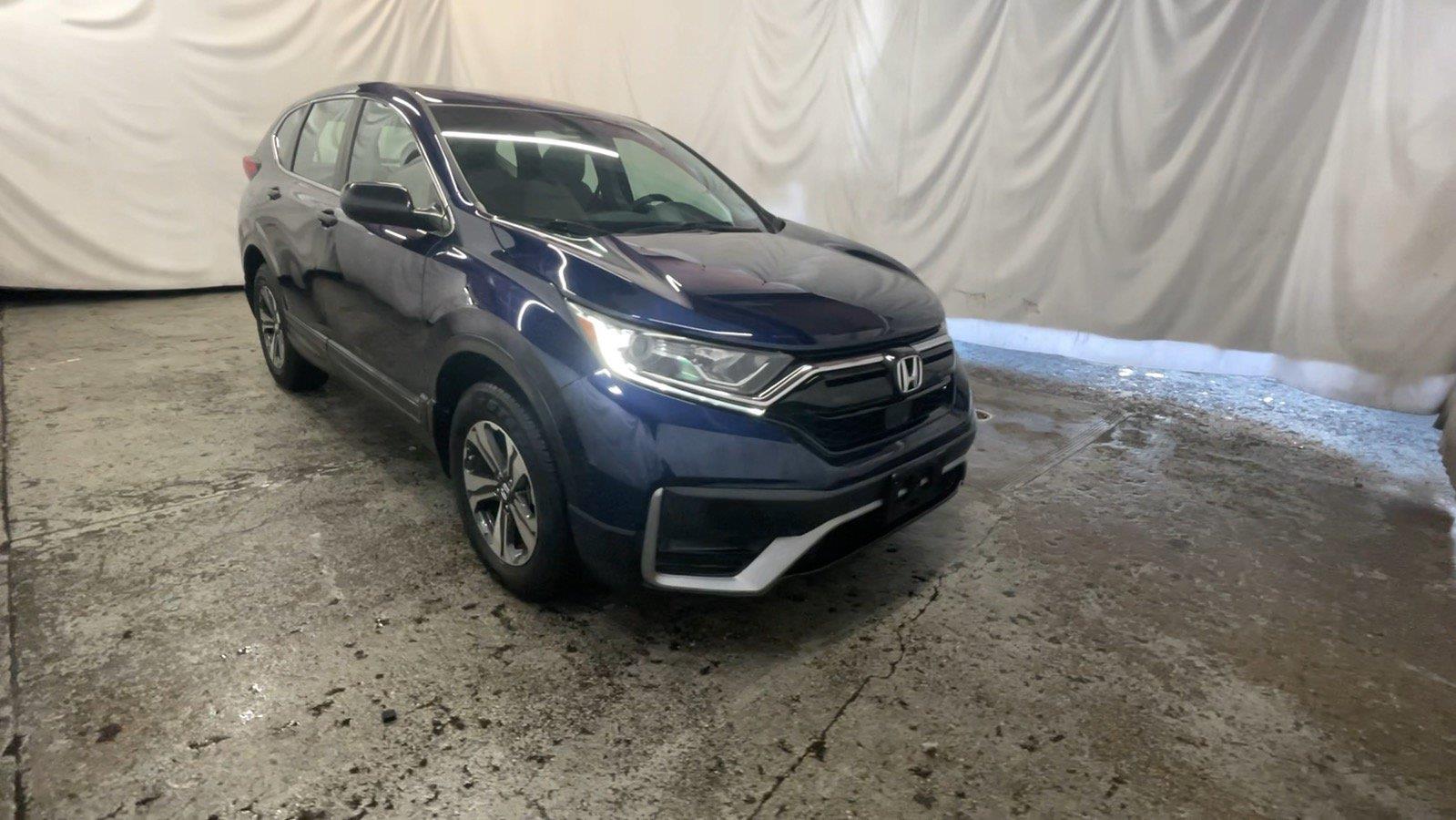 2020 Honda CR-V LX - Obsidian Blue Pearl exterior view 2