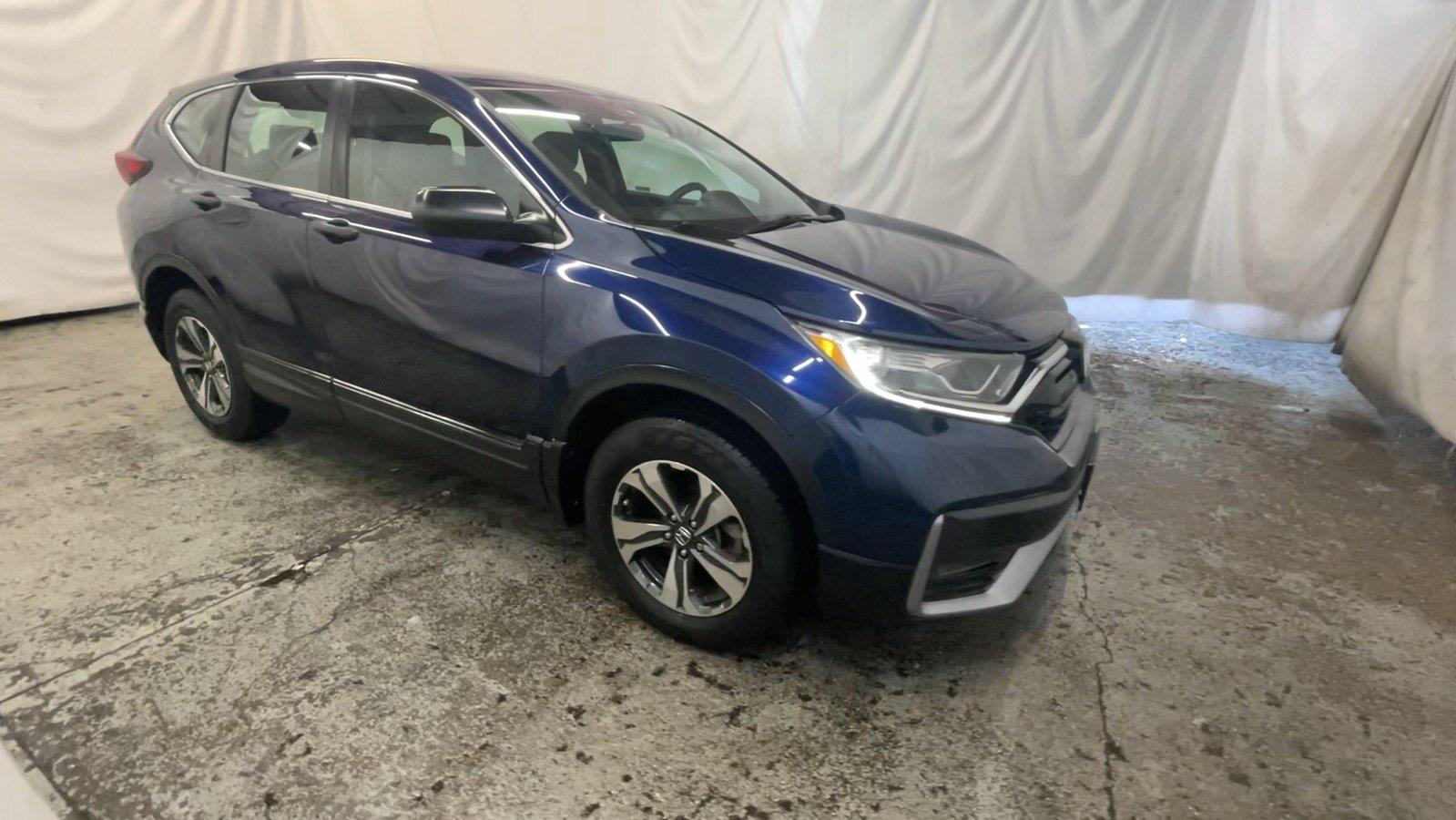 2020 Honda CR-V LX - Obsidian Blue Pearl exterior view 3