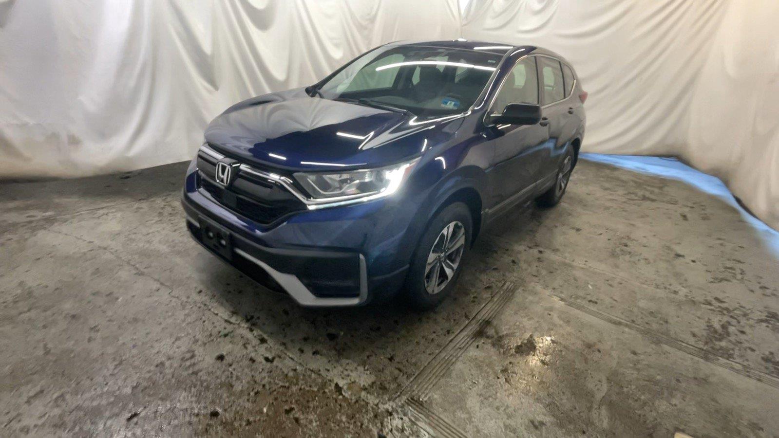 2020 Honda CR-V LX - Obsidian Blue Pearl exterior view 15