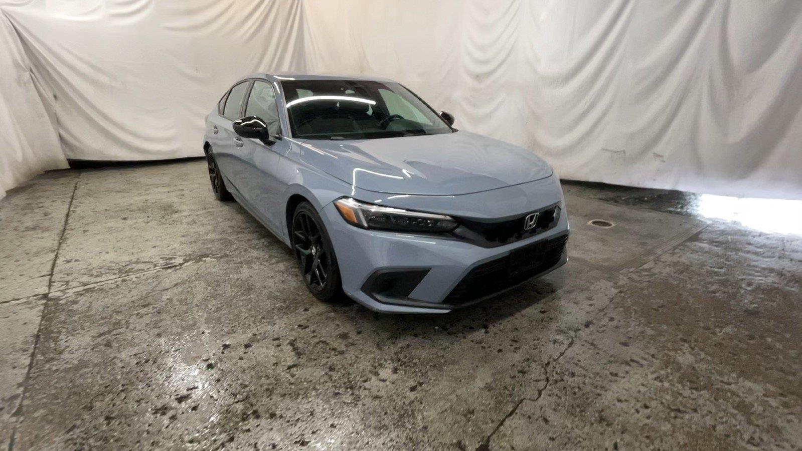 Sonic Gray Pearl 2024 Honda Civic Hatchback Hatchback Front-Wheel Drive Manual