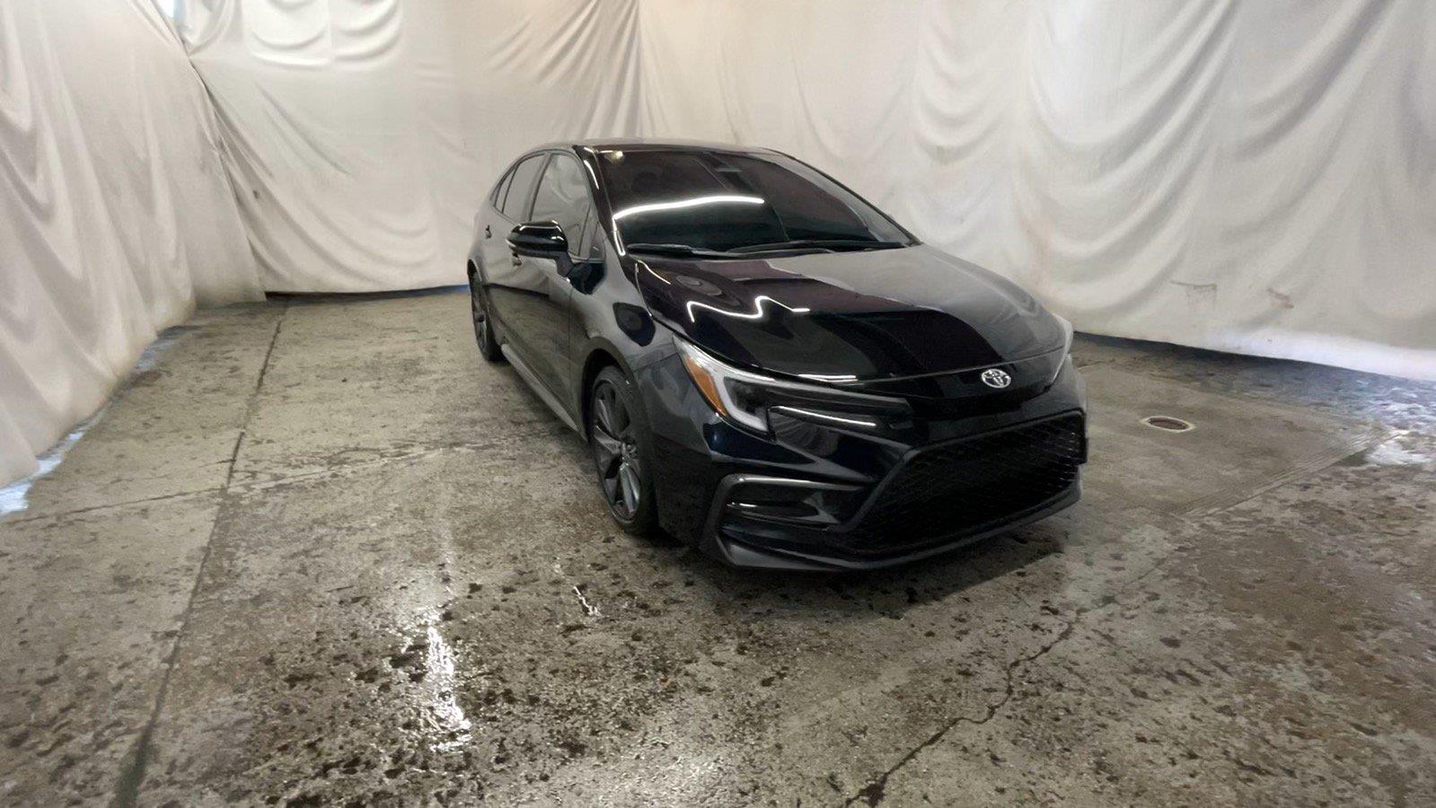 Midnight Black Metallic 2025 Toyota Corolla Sedan Front-Wheel Drive Continuously Variable Transmission