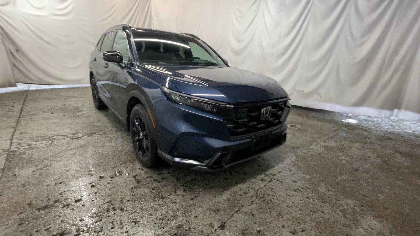 Still Night Pearl 2024 Honda CR-V Hybrid SUV / Crossover All-Wheel Drive Continuously Variable Transmission