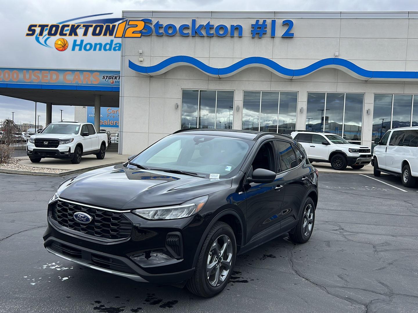 Agate Black 2025 Ford Escape ST-Line AWD SUV / Crossover All-Wheel Drive 8-Speed Automatic