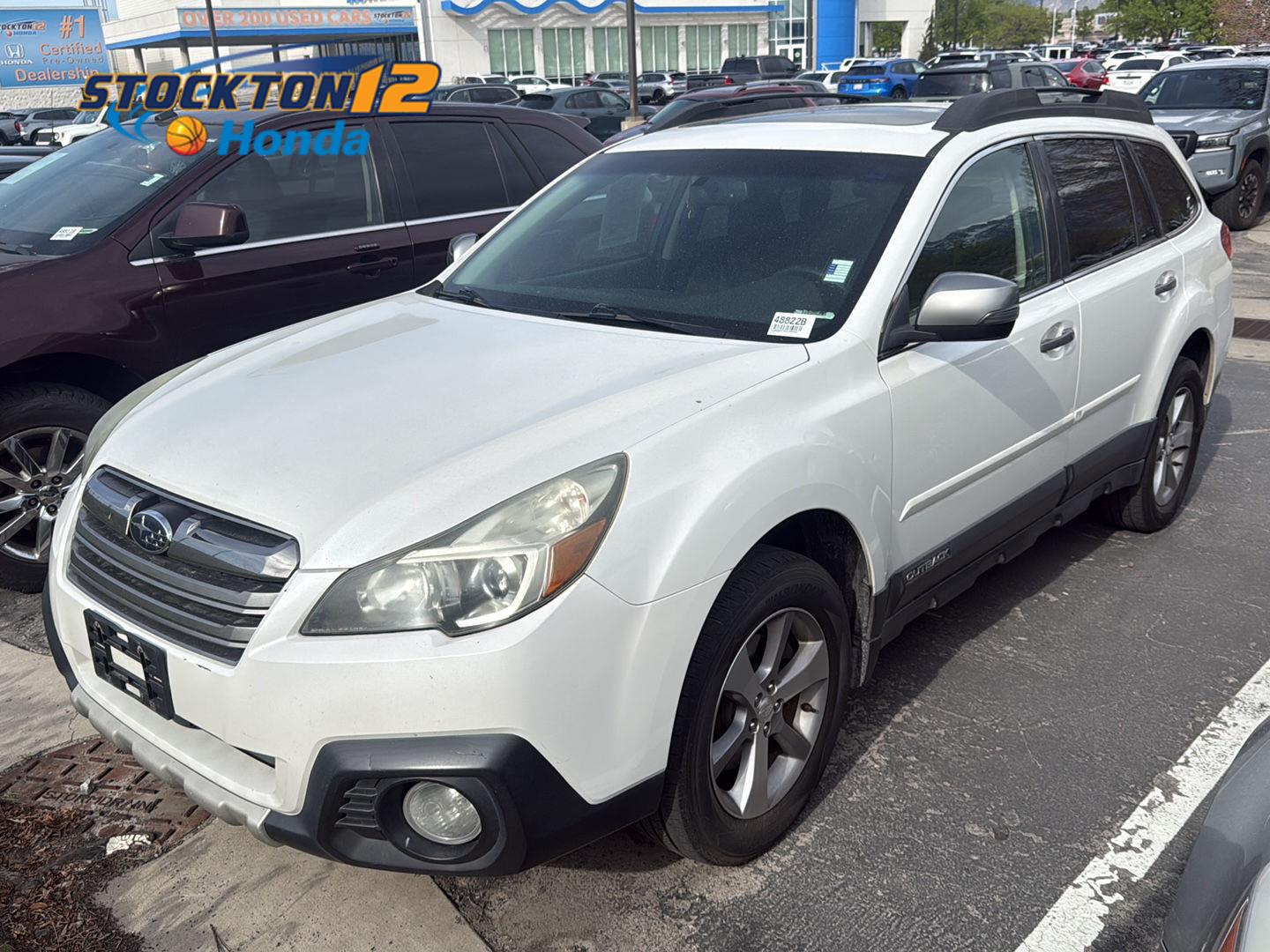 Satin White Pearl 2013 Subaru Outback 3.6R Limited Wagon All-Wheel Drive Automatic