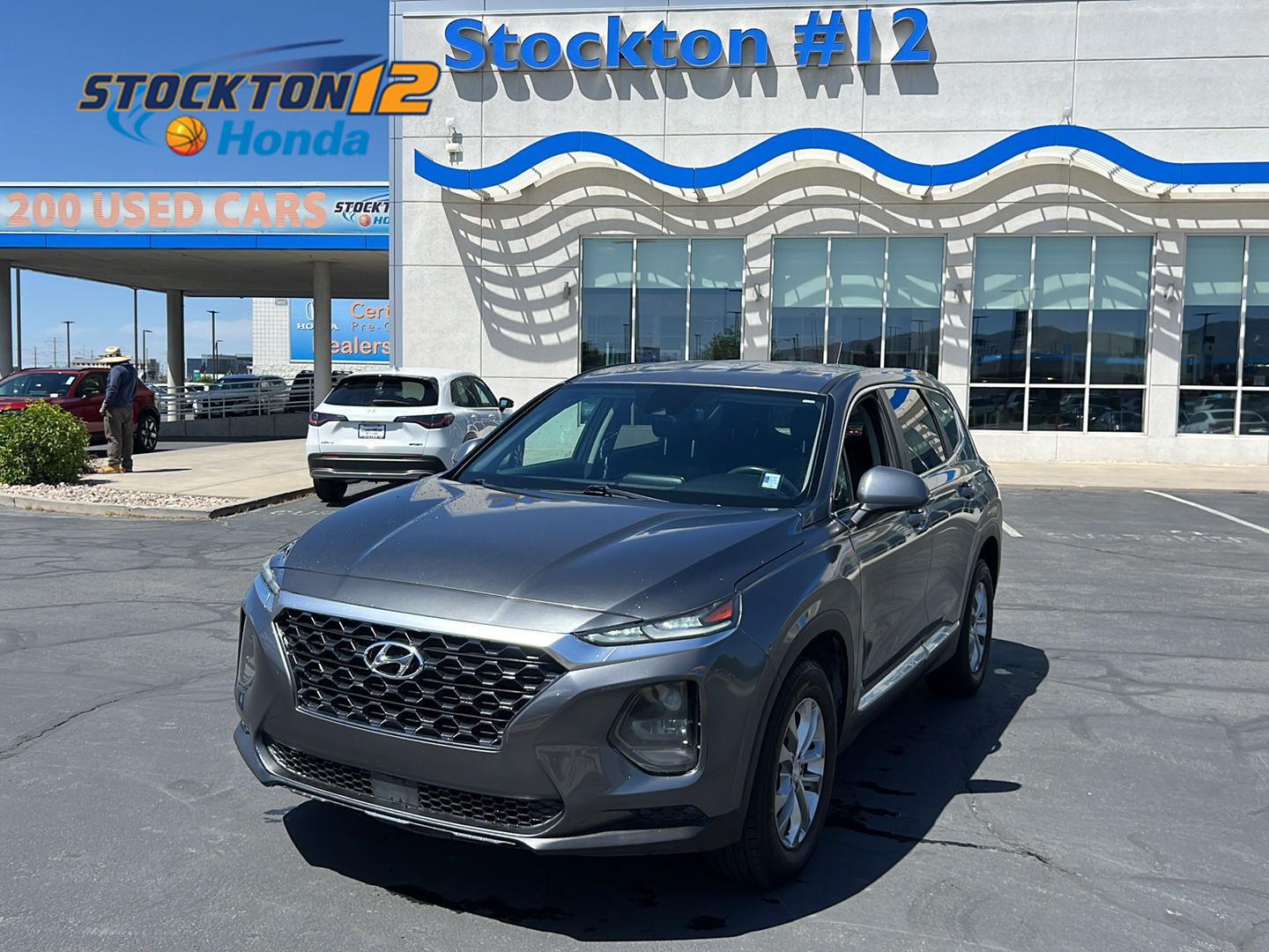 Symphony Silver 2019 Hyundai Santa Fe 2.4L SE AWD SUV / Crossover All-Wheel Drive Automatic