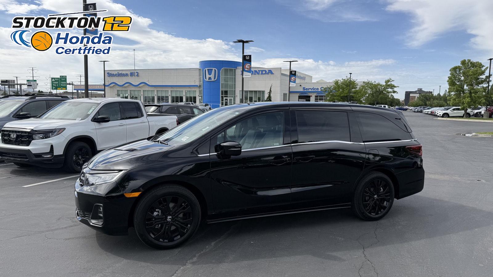 Crystal Black Pearl 2026 Honda Odyssey Minivan Front-Wheel Drive Automatic