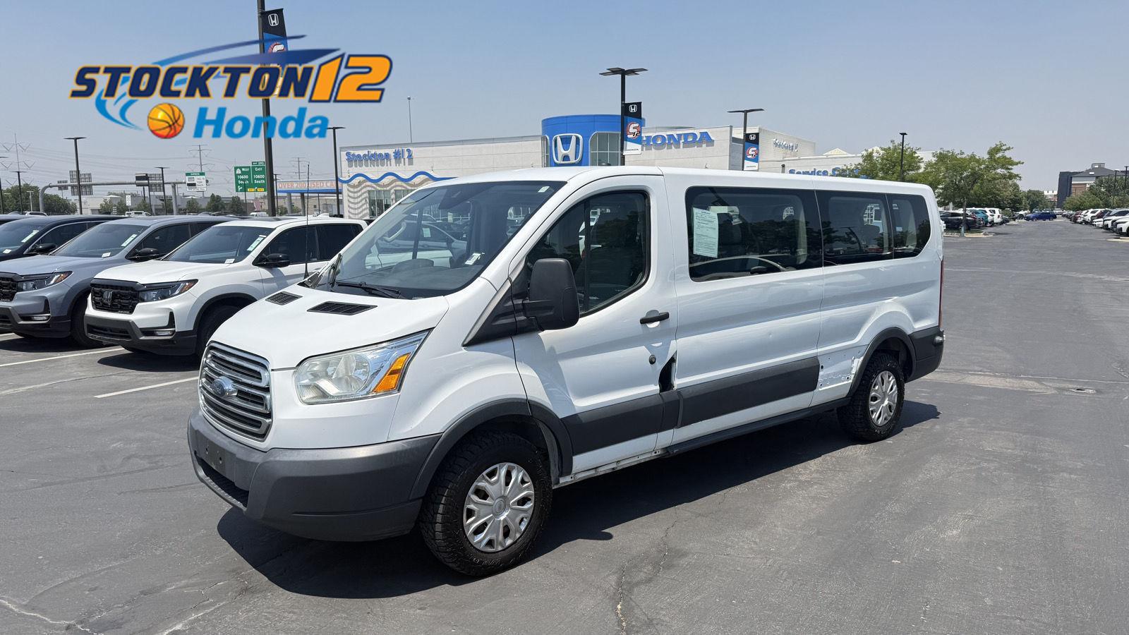 Ingot Silver Metallic 2016 Ford Transit Passenger Van Rear-Wheel Drive 6-Speed Automatic Overdrive