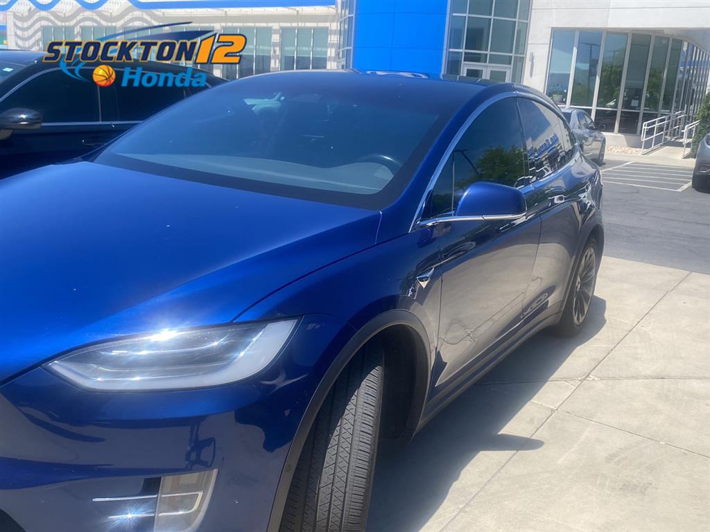 Deep Blue Metallic 2017 Tesla Model X SUV / Crossover All-Wheel Drive Automatic