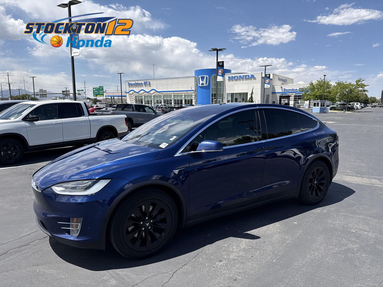 Deep Blue Metallic 2017 Tesla Model X SUV / Crossover All-Wheel Drive Automatic