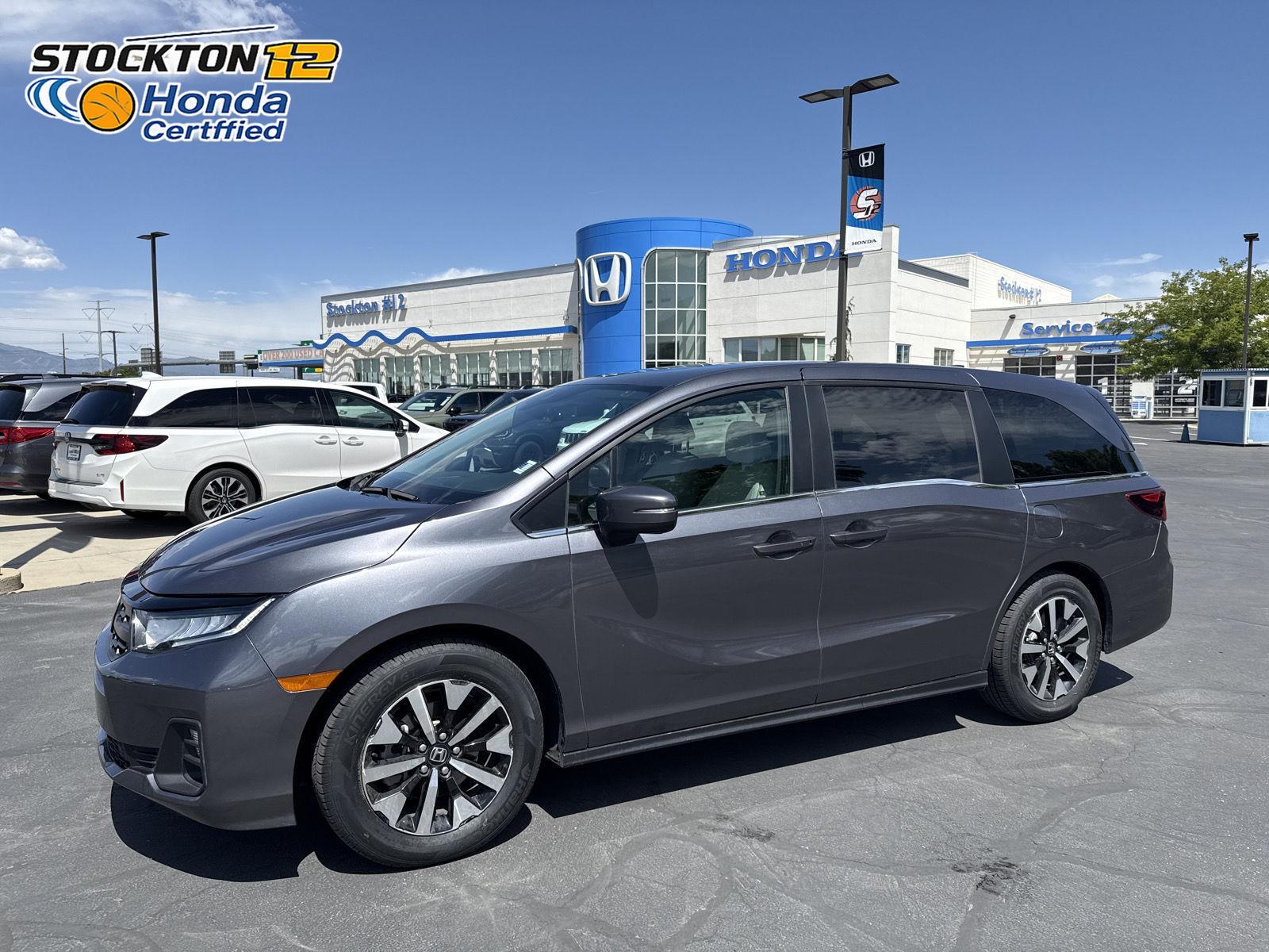 Gray (Modern Steel Metallic) 2025 Honda Odyssey Minivan Front-Wheel Drive Automatic