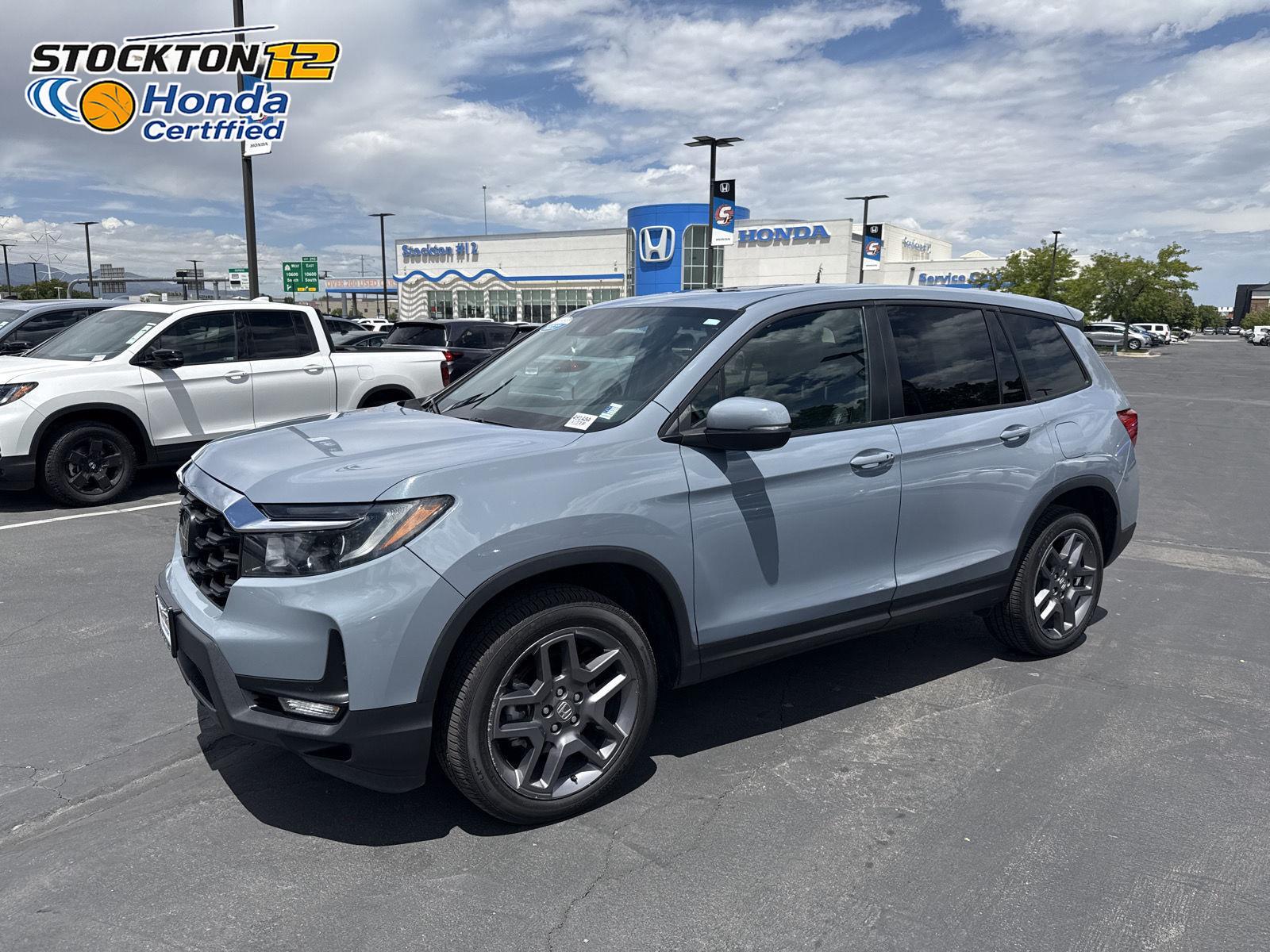 Sonic Gray Pearl 2022 Honda Passport SUV / Crossover All-Wheel Drive 9-Speed Automatic