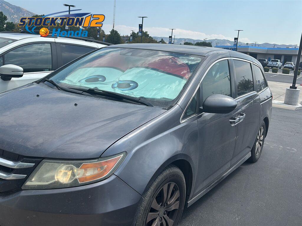 Gray (Modern Steel Metallic) 2015 Honda Odyssey Minivan Front-Wheel Drive Automatic