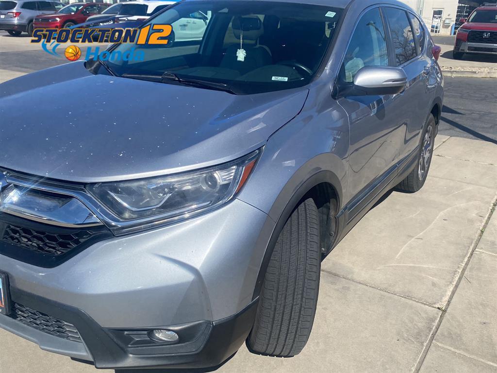 Lunar Silver Metallic 2018 Honda CR-V SUV / Crossover All-Wheel Drive Continuously Variable Transmission