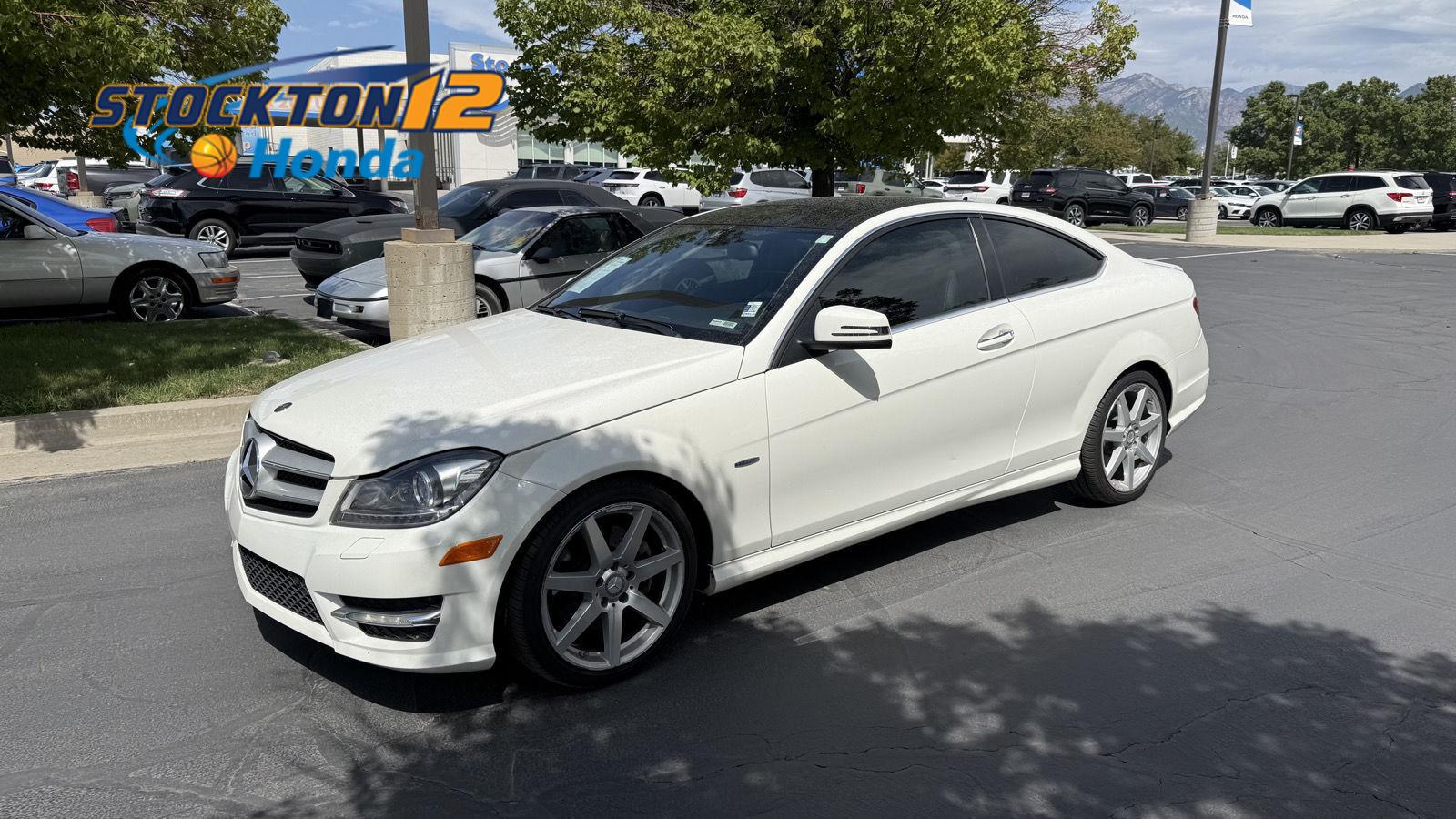 2012 Mercedes-Benz C-Class Coupe Rear-Wheel Drive Automatic