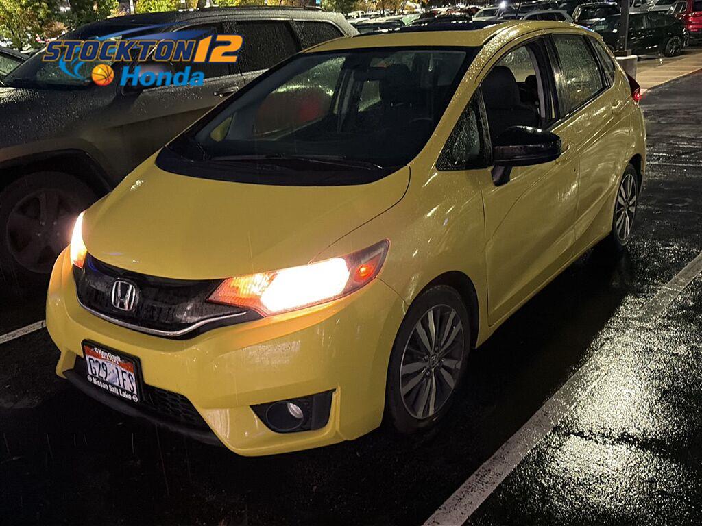 Yellow 2016 Honda Fit Hatchback Front-Wheel Drive