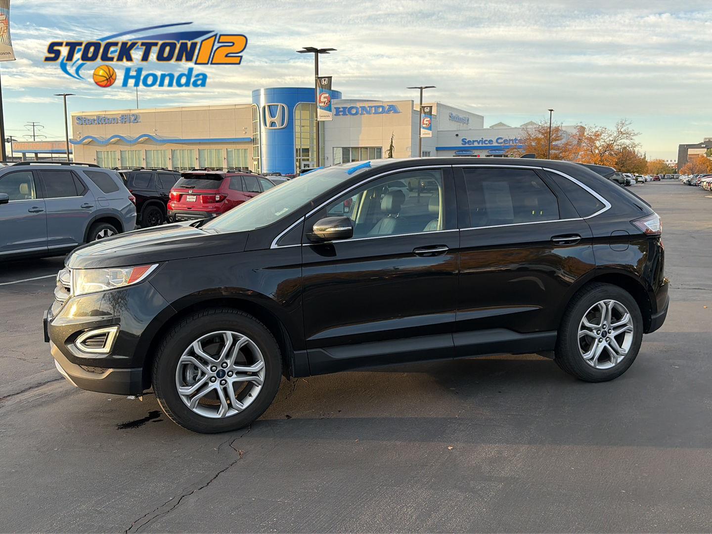 Tuxedo Black 2015 Ford Edge SUV / Crossover All-Wheel Drive 6-Speed Automatic