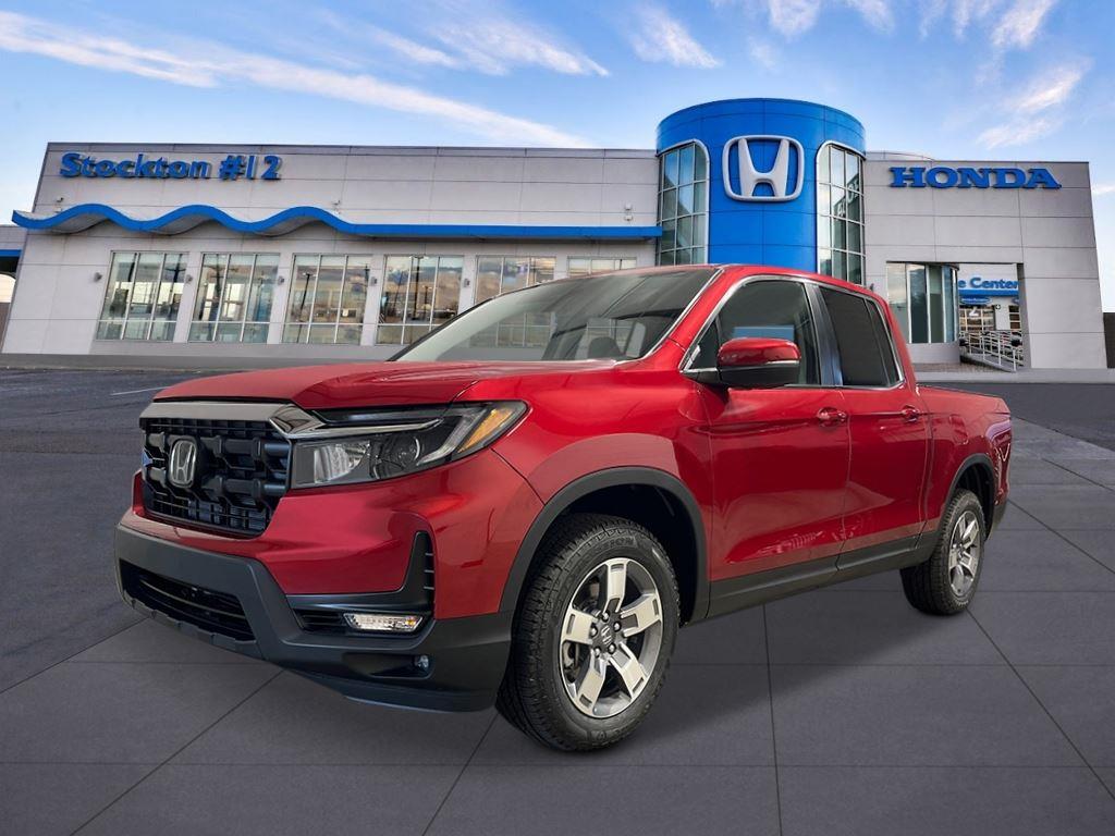 Radiant Red Metallic II 2026 Honda Ridgeline Pickup Truck All-Wheel Drive 9-Speed Automatic