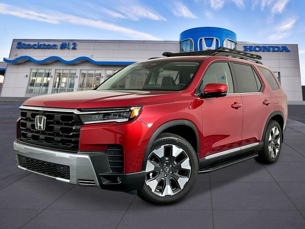 Radiant Red Metallic II 2026 Honda Pilot SUV / Crossover All-Wheel Drive Automatic
