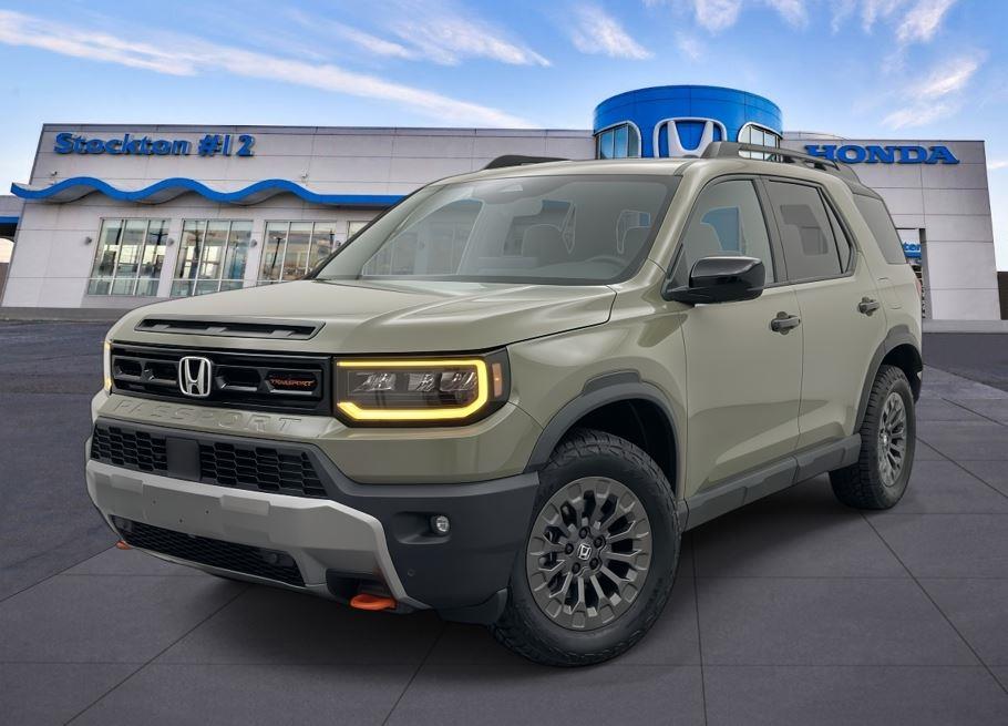 Ash Green Metallic 2026 Honda Passport SUV / Crossover All-Wheel Drive Automatic
