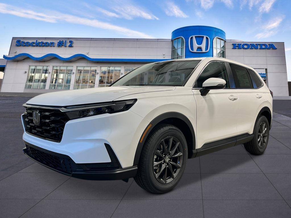 Platinum White Pearl 2026 Honda CR-V SUV / Crossover All-Wheel Drive Continuously Variable Transmission