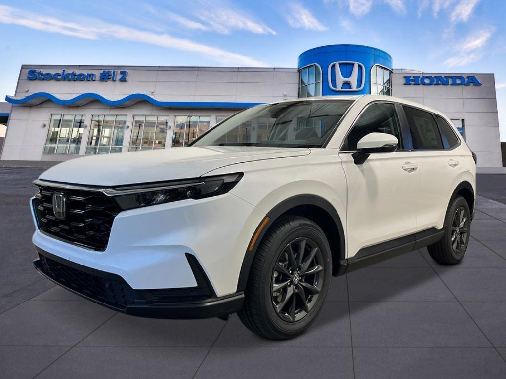 Platinum White Pearl 2026 Honda CR-V SUV / Crossover All-Wheel Drive Continuously Variable Transmission