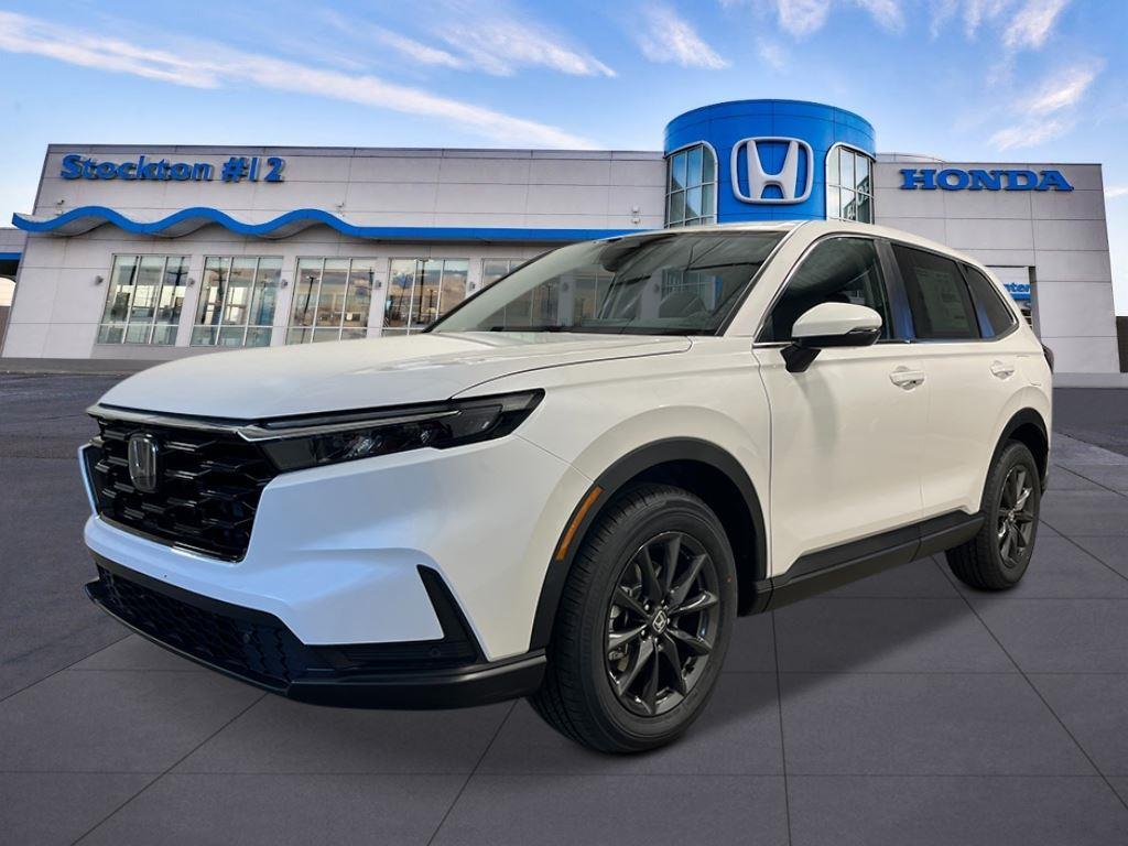 Platinum White Pearl 2026 Honda CR-V SUV / Crossover All-Wheel Drive Continuously Variable Transmission