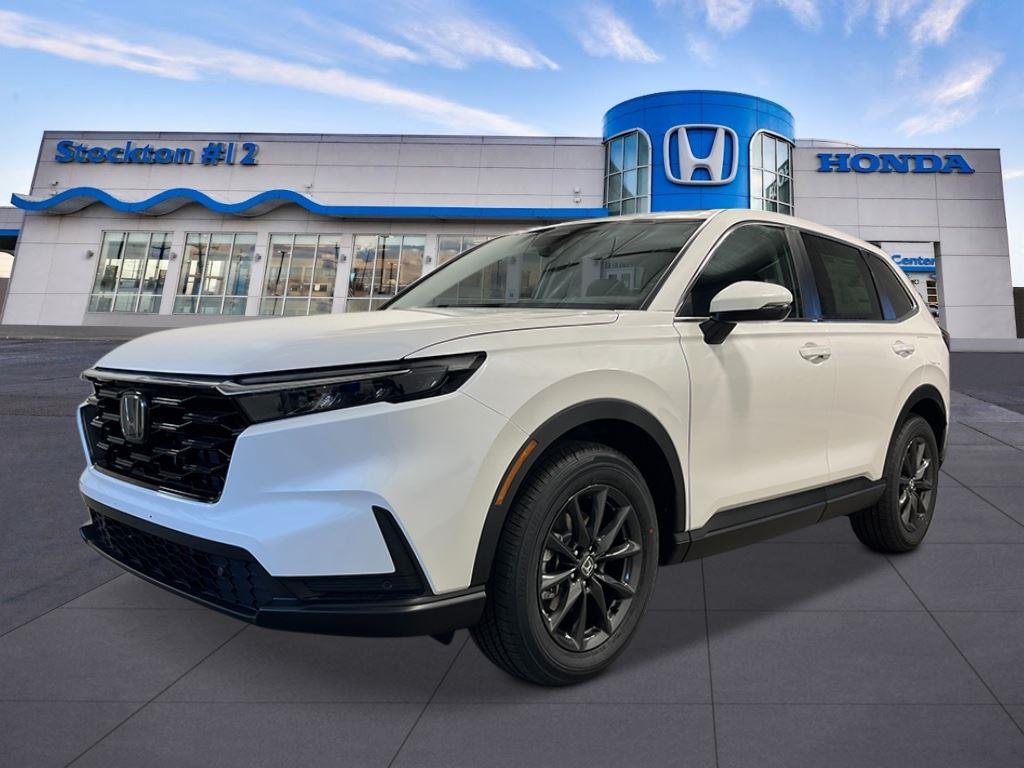 Platinum White Pearl 2026 Honda CR-V SUV / Crossover All-Wheel Drive Continuously Variable Transmission