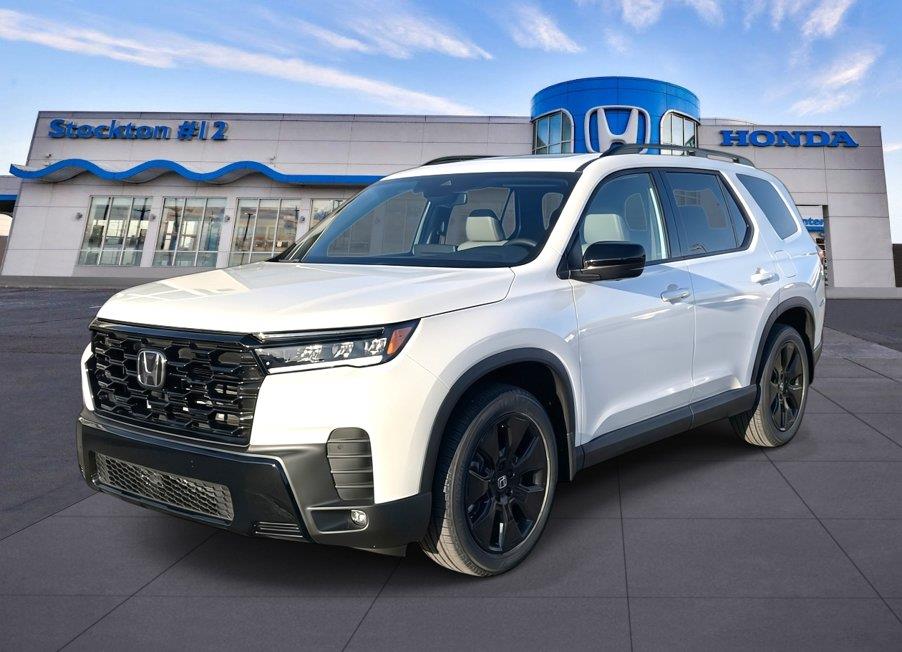 Platinum White Pearl 2026 Honda Pilot SUV / Crossover All-Wheel Drive Automatic