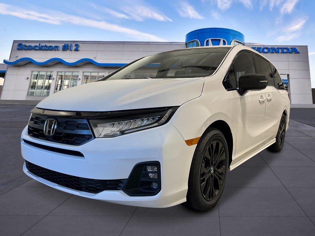Platinum White Pearl 2026 Honda Odyssey Minivan Front-Wheel Drive Automatic