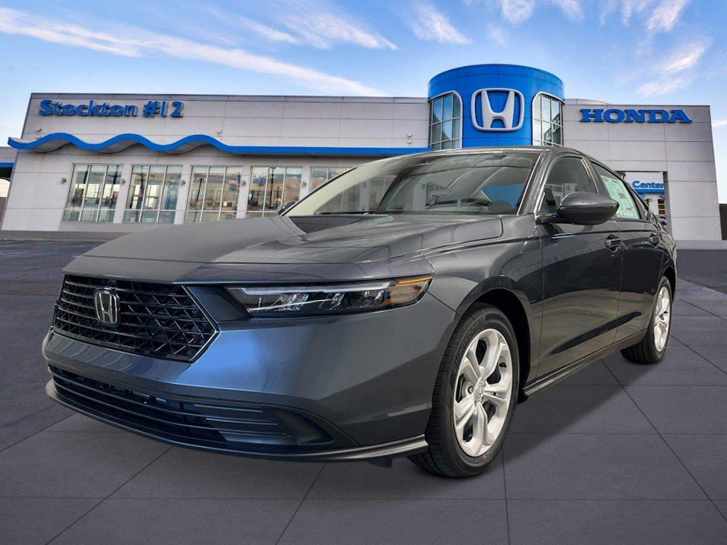 Meteorite Gray Metallic 2026 Honda Accord Sedan Front-Wheel Drive Continuously Variable Transmission