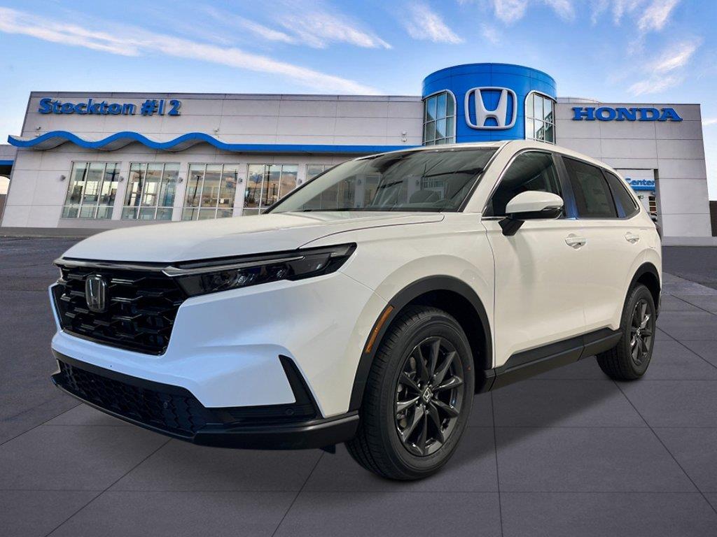 Platinum White Pearl 2026 Honda CR-V SUV / Crossover All-Wheel Drive Continuously Variable Transmission