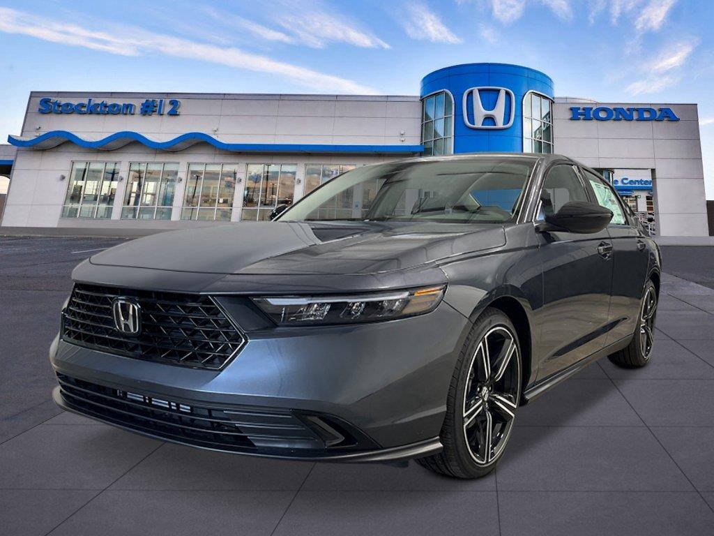 Meteorite Gray Metallic 2026 Honda Accord Sedan Front-Wheel Drive Continuously Variable Transmission
