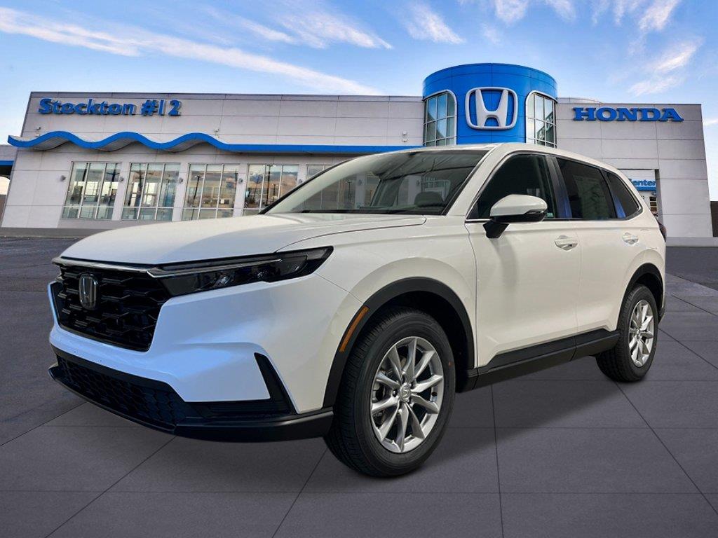 Platinum White Pearl 2026 Honda CR-V SUV / Crossover All-Wheel Drive Continuously Variable Transmission