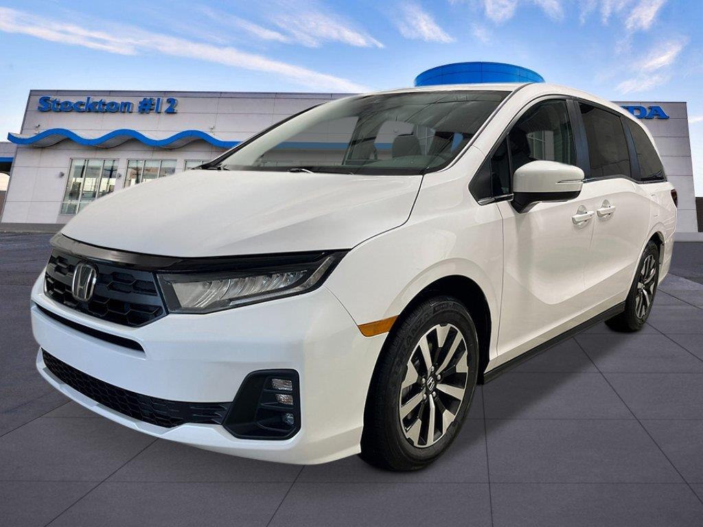 Platinum White Pearl 2026 Honda Odyssey Minivan Front-Wheel Drive Automatic