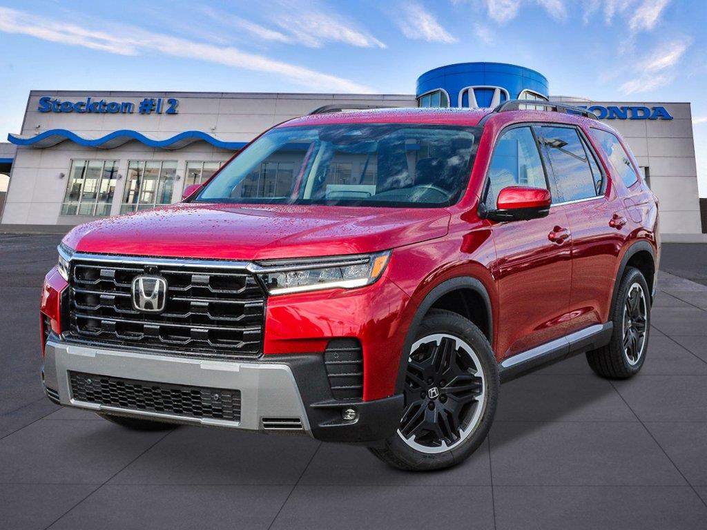 Radiant Red Metallic II 2026 Honda Pilot SUV / Crossover All-Wheel Drive Automatic