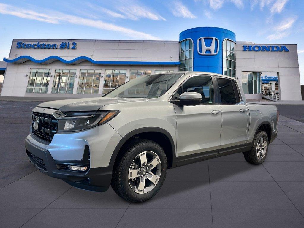 Solar Silver Metallic 2026 Honda Ridgeline Pickup Truck All-Wheel Drive Automatic