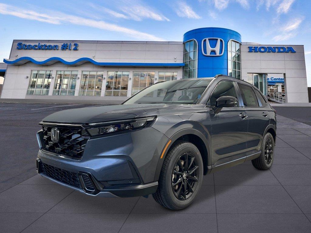 Meteorite Gray Metallic 2027 Honda CR-V Hybrid SUV / Crossover All-Wheel Drive Continuously Variable Transmission