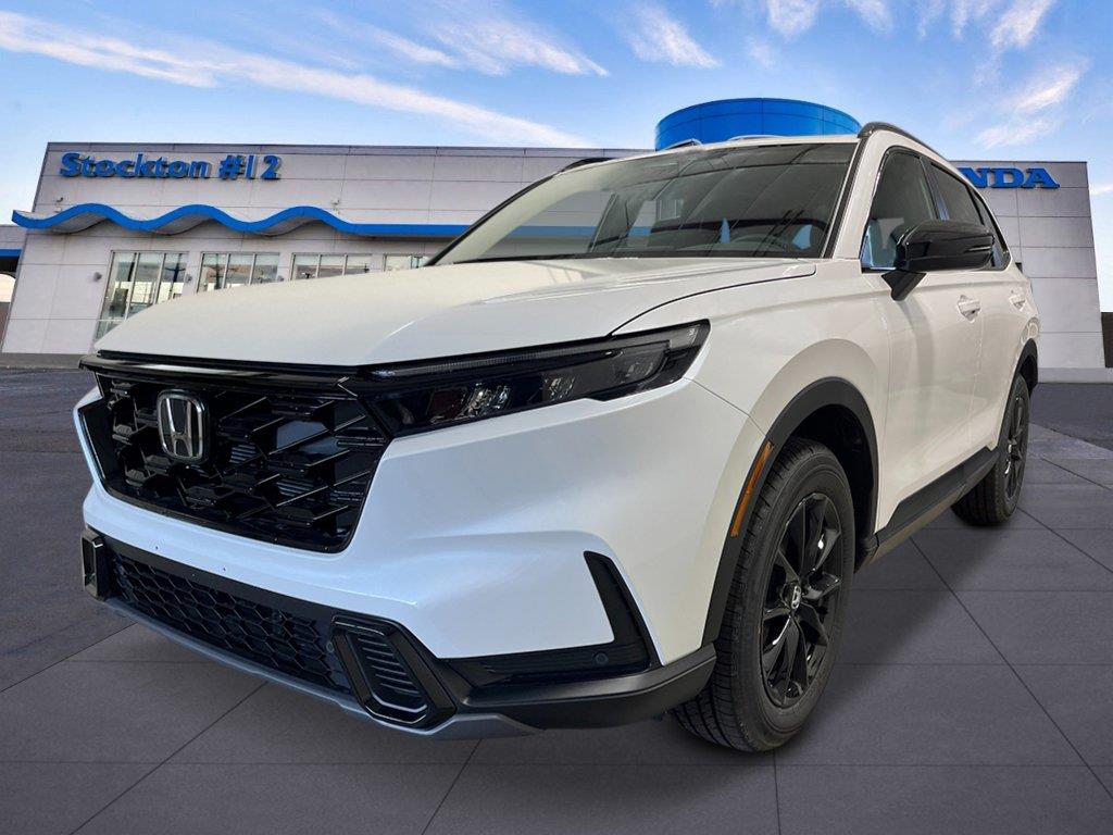 Platinum White Pearl 2027 Honda CR-V Hybrid SUV / Crossover All-Wheel Drive Continuously Variable Transmission