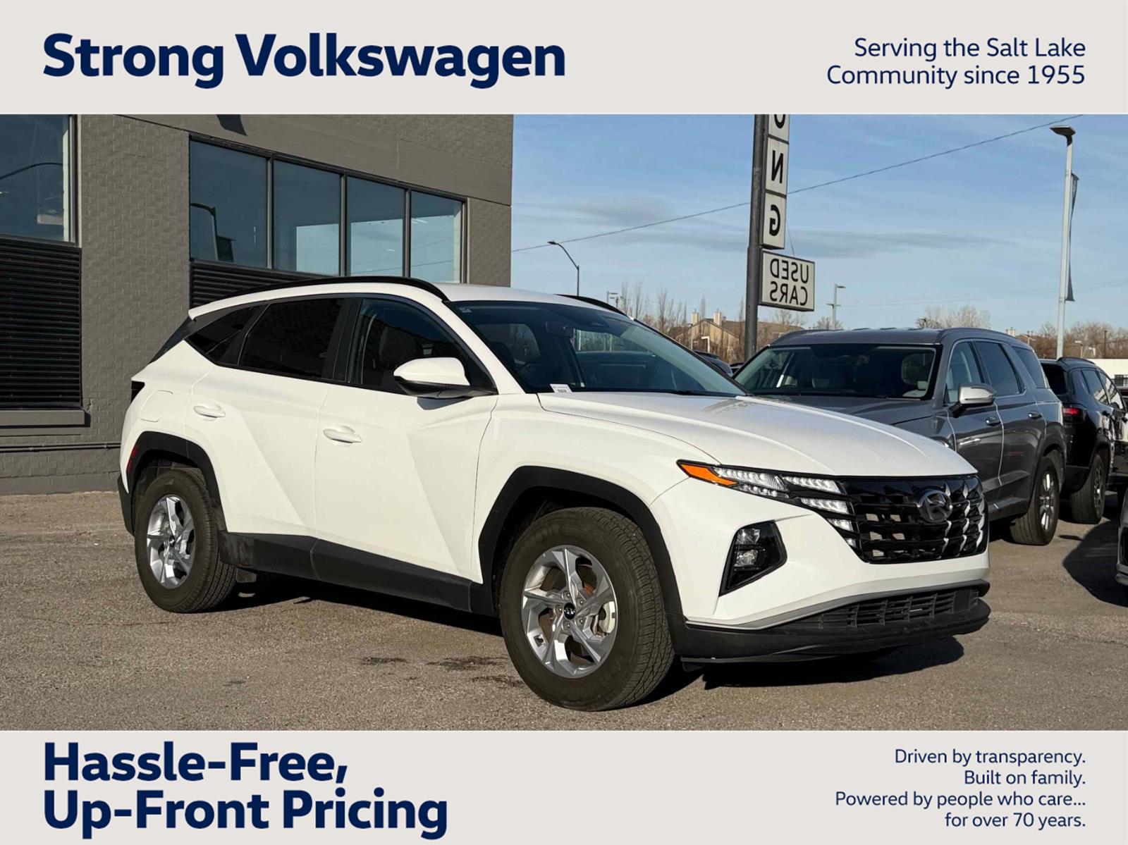 White Pearl 2024 Hyundai Tucson SEL Fleet AWD SUV / Crossover All-Wheel Drive Automatic