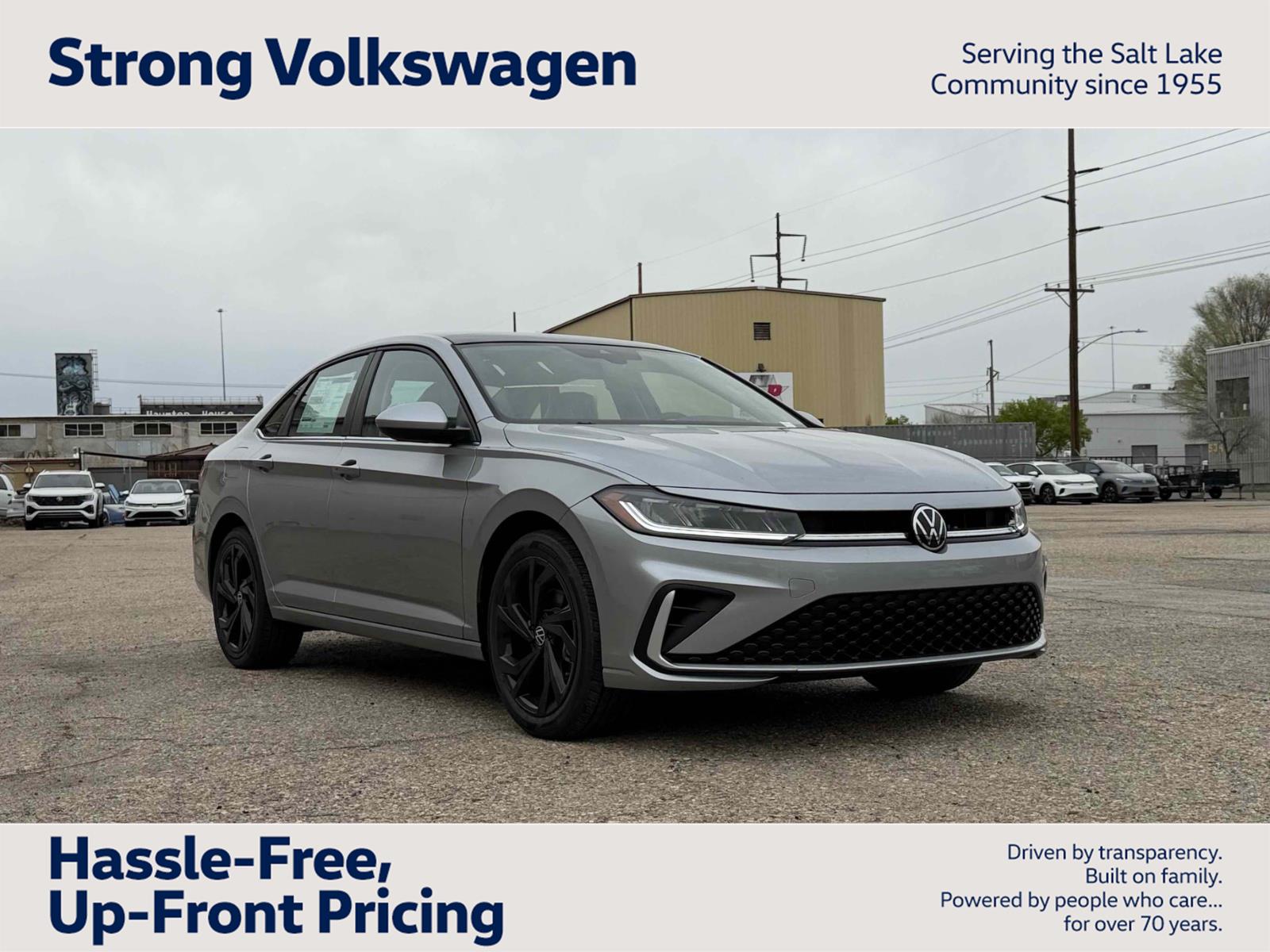 Pyrite Silver Metallic 2026 Volkswagen Jetta SE FWD Sedan Front-Wheel Drive Automatic