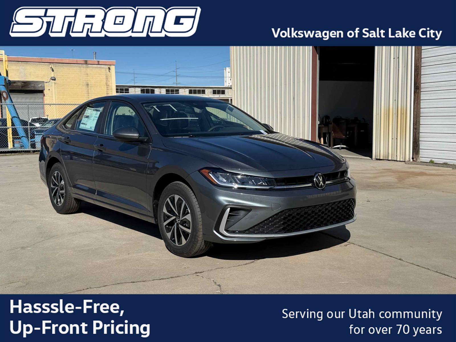 Platinum Gray Metallic 2026 Volkswagen Jetta Sedan Front-Wheel Drive Automatic