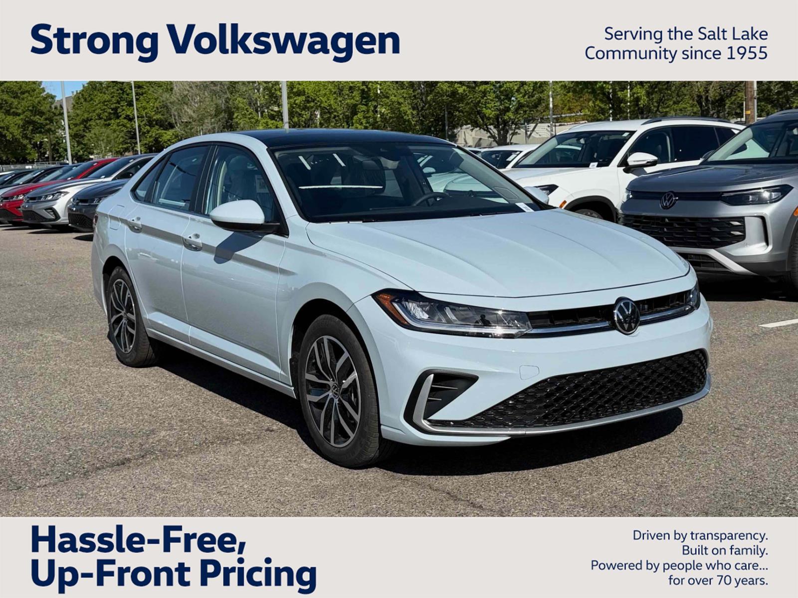 Monument Gray 2026 Volkswagen Jetta Sedan Front-Wheel Drive Automatic