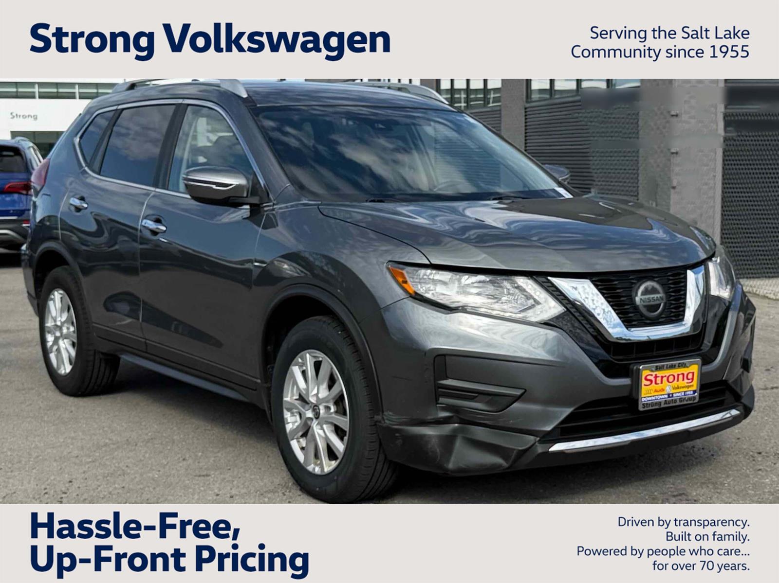 Brilliant Silver Metallic 2020 Nissan Rogue SV FWD SUV / Crossover Front-Wheel Drive Continuously Variable Transmission