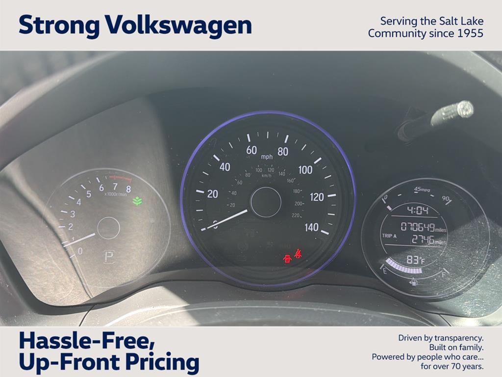 Gray (Modern Steel Metallic) 2020 Honda HR-V Sport AWD SUV / Crossover All-Wheel Drive 7-Speed CVT