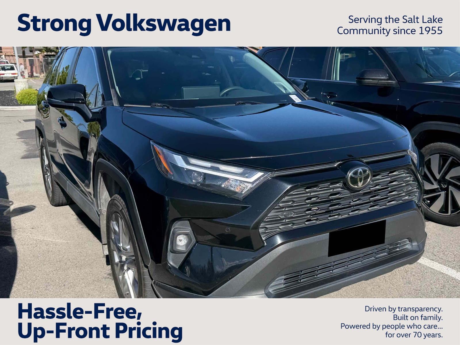 Midnight Black Metallic 2023 Toyota RAV4 XLE Premium AWD SUV / Crossover All-Wheel Drive 8-Speed Automatic