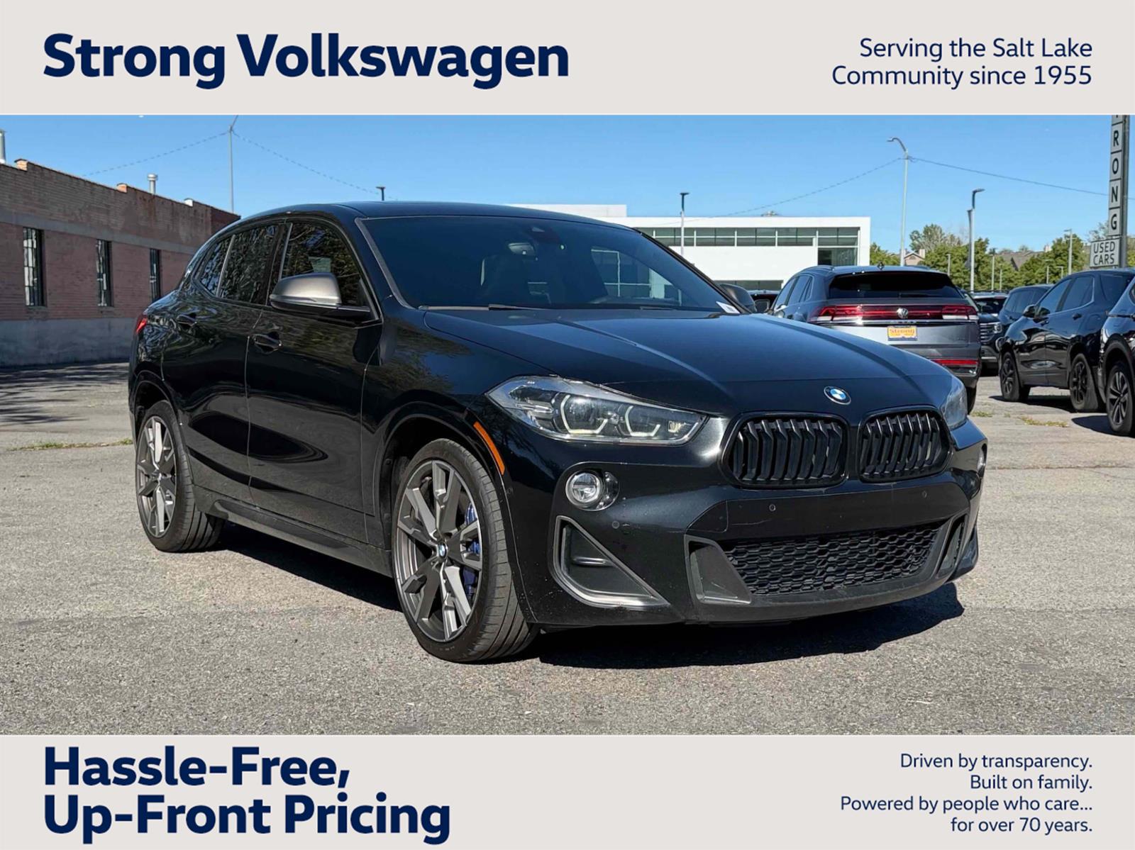 Black Sapphire Metallic 2020 BMW X2 M35i AWD SUV / Crossover All-Wheel Drive Automatic