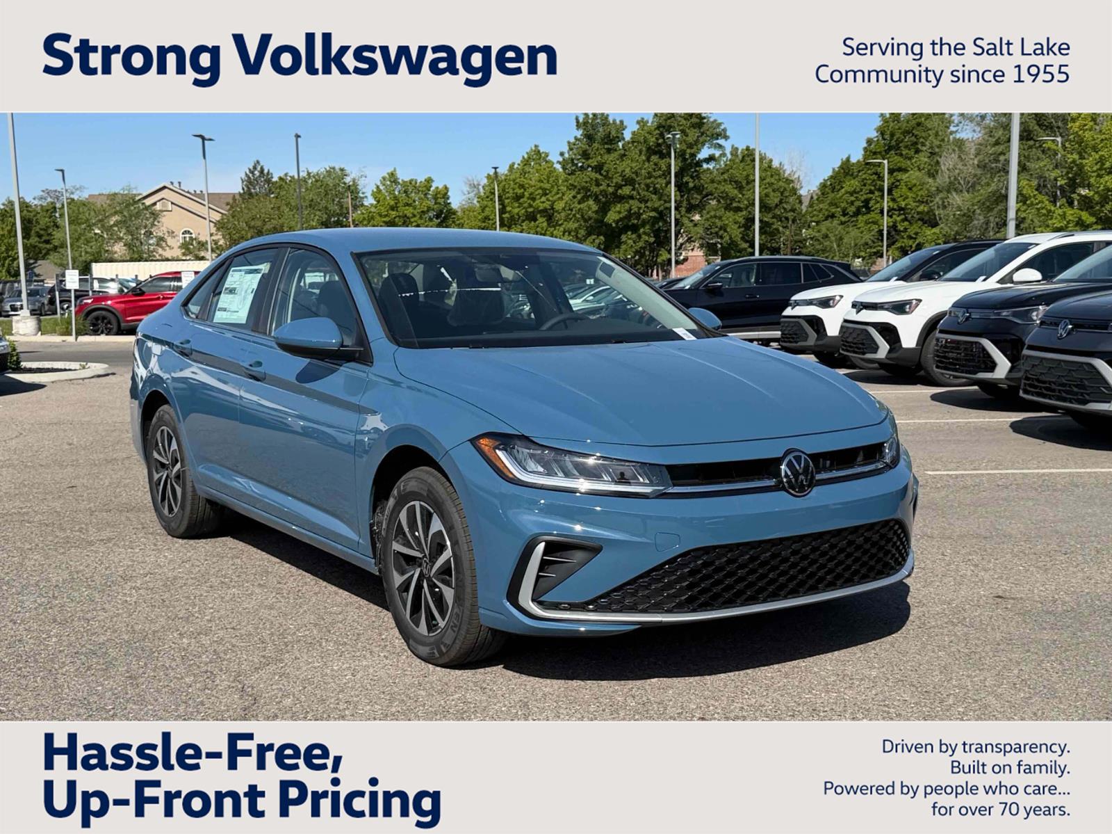 Monterey Blue Pearl 2026 Volkswagen Jetta S FWD Sedan Front-Wheel Drive Automatic