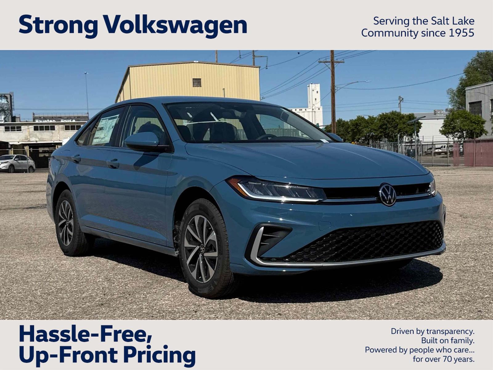 Monterey Blue Pearl 2026 Volkswagen Jetta S FWD Sedan Front-Wheel Drive Automatic