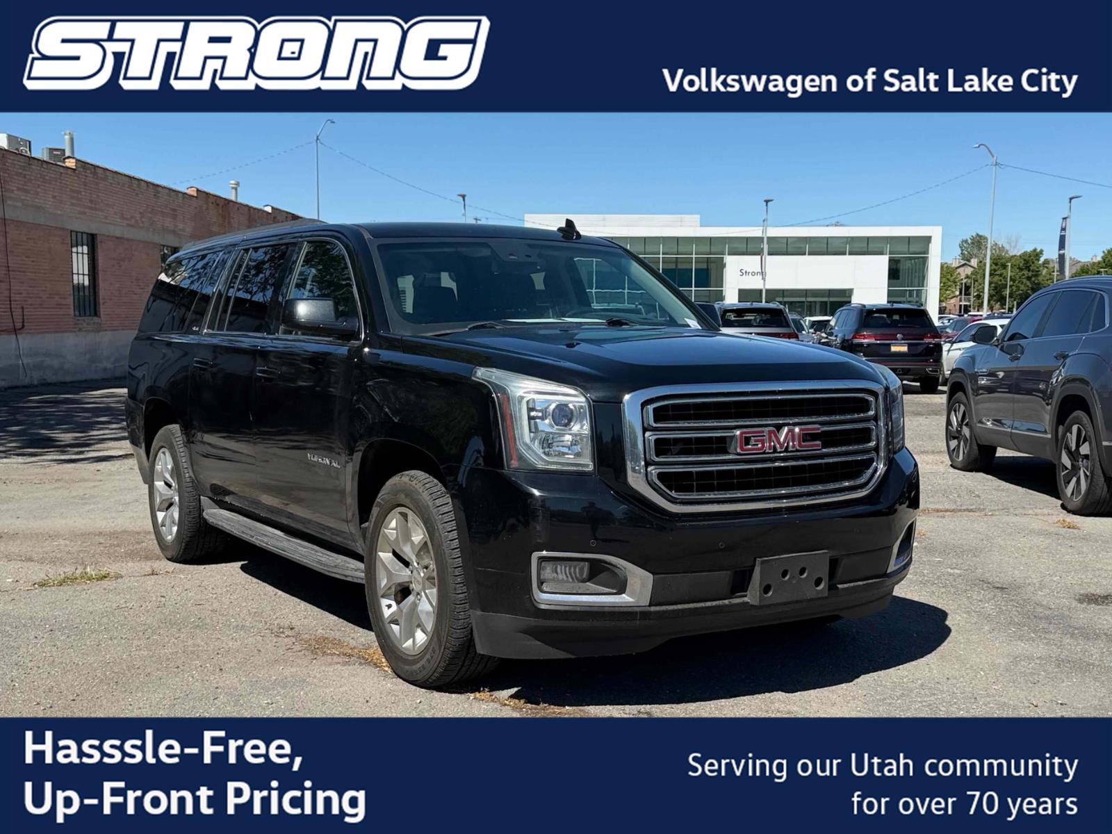 Onyx Black 2015 GMC Yukon XL SUV / Crossover Four-Wheel Drive 6-Speed Automatic